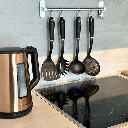 Modernes Apartment I Parkplatz I Terrasse Блумберг Екстериор снимка
