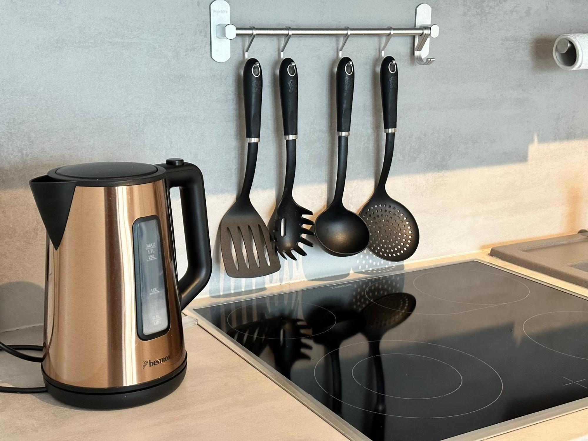 Modernes Apartment I Parkplatz I Terrasse Блумберг Екстериор снимка